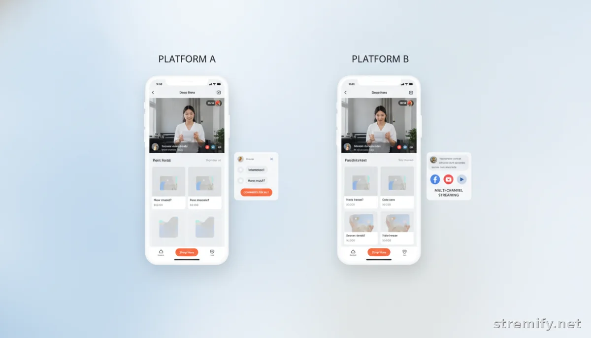 Comparison of Facebook live selling platforms and features in 2026