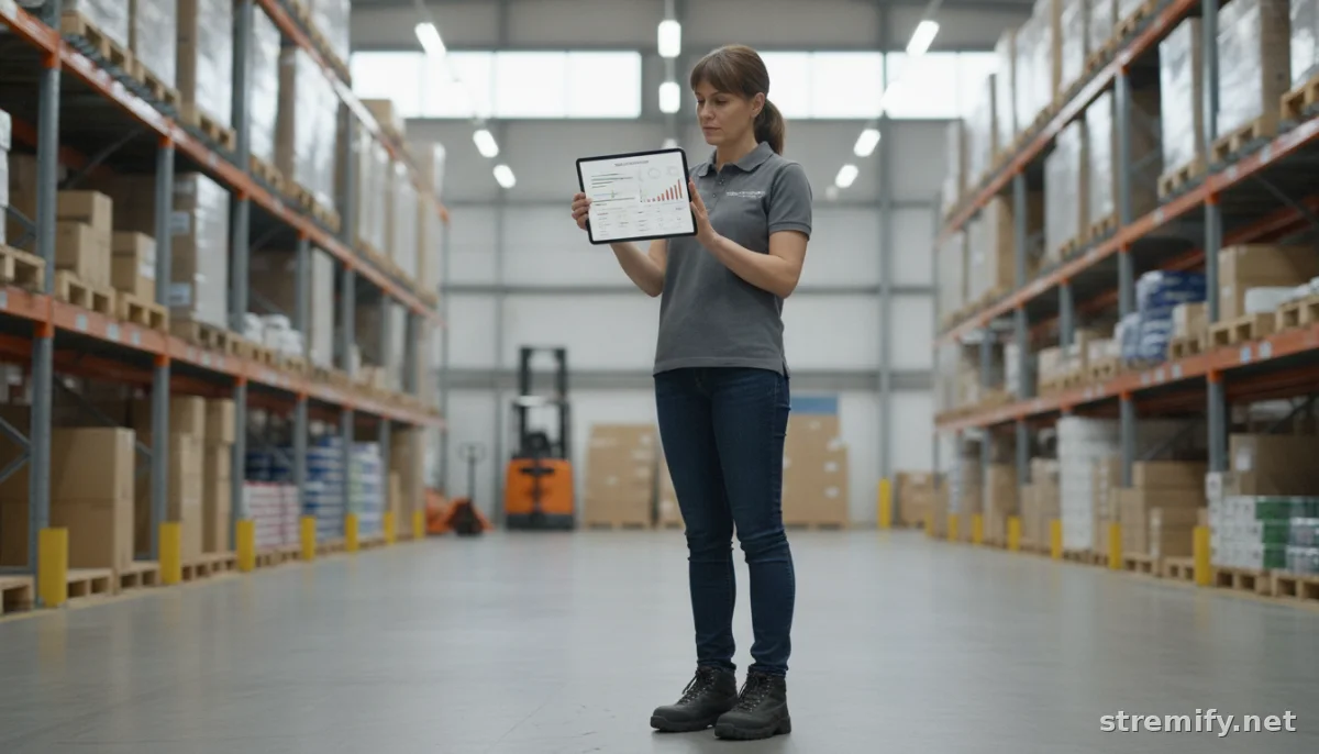 merchant checks post-event report with live stream ROI metrics and analytics dashboard