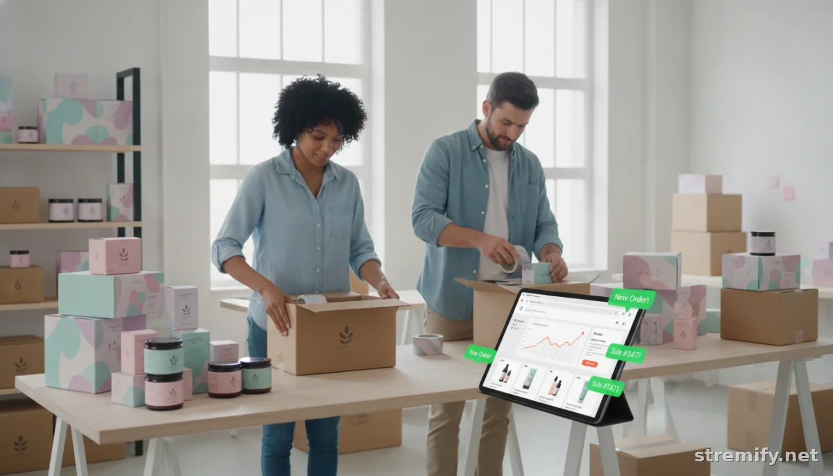 Merchants fulfilling orders after using a TikTok Shop alternative for live sales